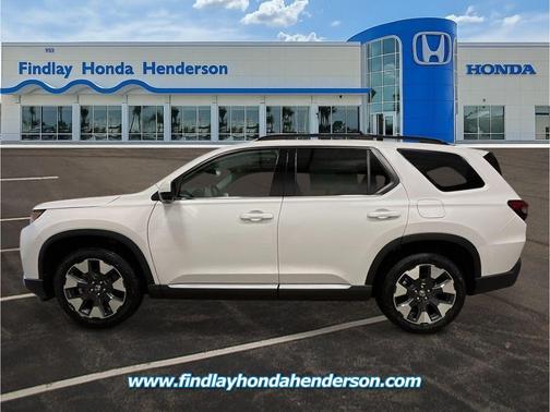Platinum White Pearl 2026 Honda Pilot Touring 8-Passenger