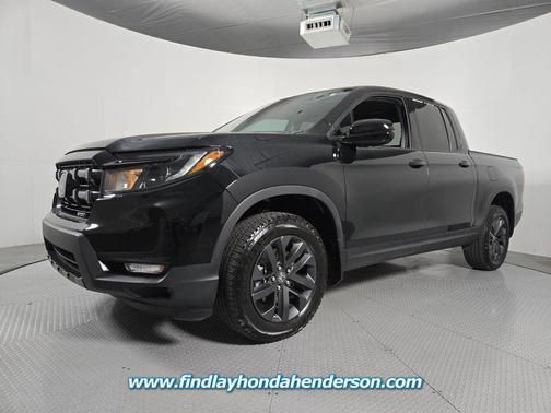 Crystal Black Pearl 2025 Honda Ridgeline Sport