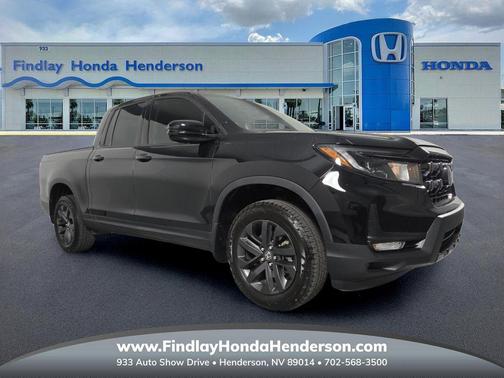 Crystal Black Pearl 2025 Honda Ridgeline Sport