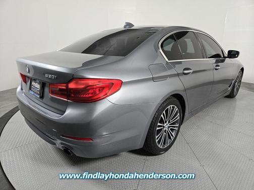 Bluestone Metallic 2018 BMW 530 530i