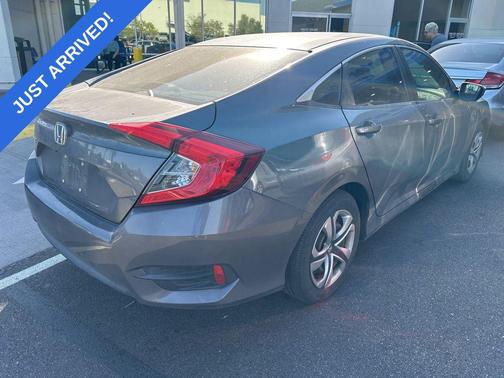 Modern Steel Metallic 2016 Honda Civic LX