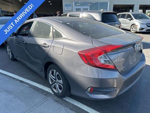 Modern Steel Metallic 2016 Honda Civic LX