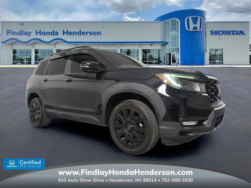 Crystal Black Pearl 2022 Honda Passport AWD Elite