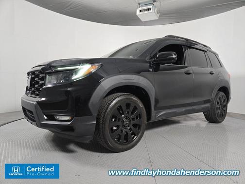 Crystal Black Pearl 2022 Honda Passport AWD Elite
