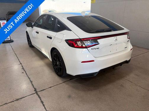 Platinum White Pearl 2026 Honda Civic Hybrid Sport