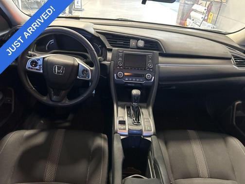 Platinum White Pearl 2021 Honda Civic LX