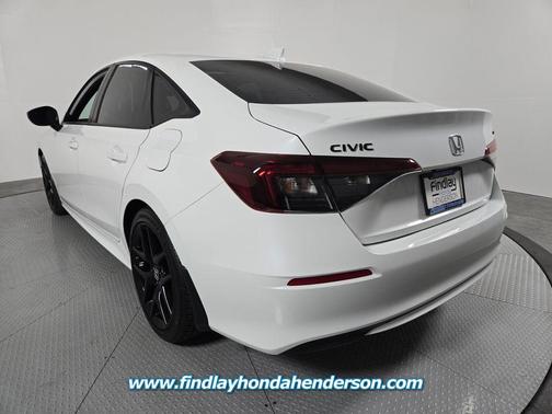Platinum White Pearl 2026 Honda Civic Sport