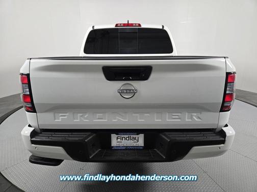 Glacier White 2025 Nissan Frontier SV