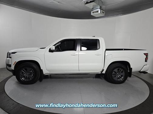 Glacier White 2025 Nissan Frontier SV