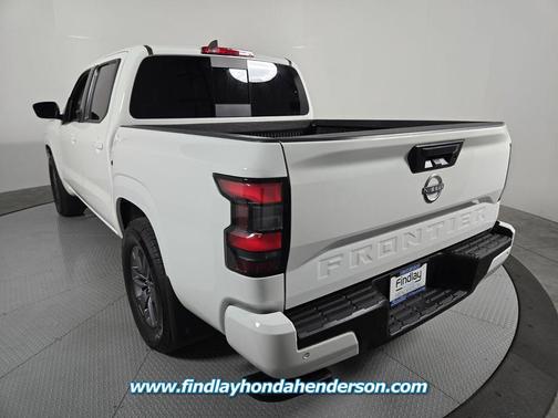 Glacier White 2025 Nissan Frontier SV