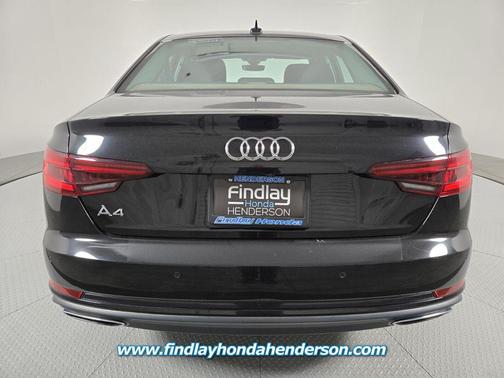 Brilliant Black 2019 Audi A4 2.0T Titanium Premium