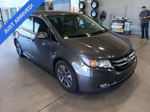 Modern Steel Metallic 2015 Honda Odyssey Touring