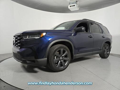Obsidian Blue Pearl 2025 Honda Pilot Sport