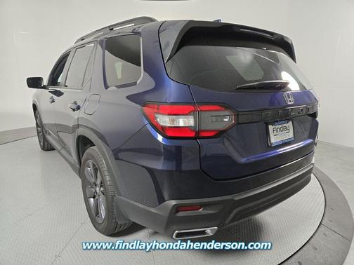 Obsidian Blue Pearl 2025 Honda Pilot Sport