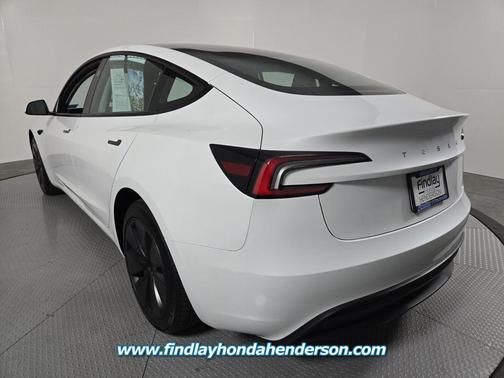 Pearl White Multi-Coat 2025 Tesla Model 3 Long Range