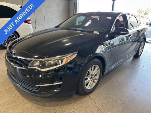 Ebony Black 2018 Kia Optima LX