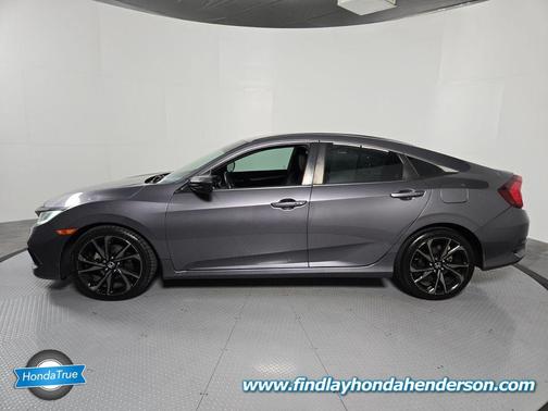Modern Steel Metallic 2020 Honda Civic Sport