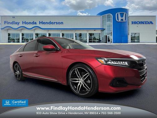 Radiant Red Metallic 2021 Honda Accord Touring 2.0T