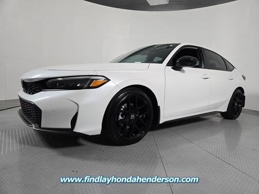 Platinum White Pearl 2026 Honda Civic Sport