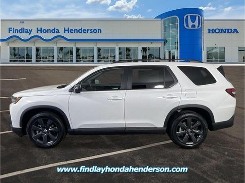 Platinum White Pearl 2026 Honda Pilot Sport