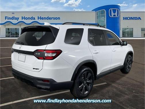 Platinum White Pearl 2026 Honda Pilot Sport