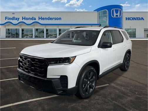 Platinum White Pearl 2026 Honda Pilot Sport