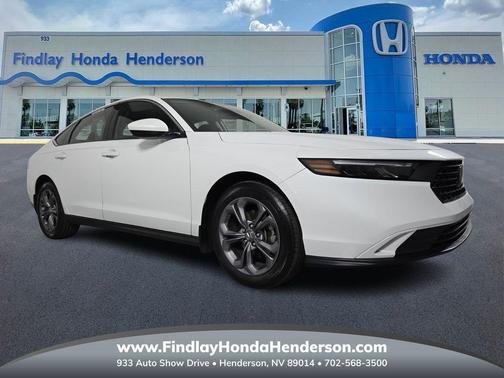 Platinum White Pearl 2024 Honda Accord EX