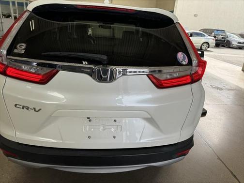 White Diamond Pearl 2017 Honda CR-V EX-L