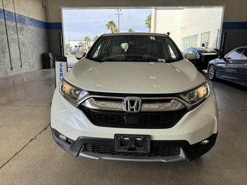 White Diamond Pearl 2017 Honda CR-V EX-L
