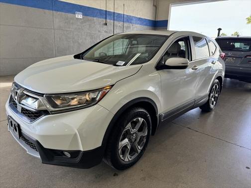 White Diamond Pearl 2017 Honda CR-V EX-L