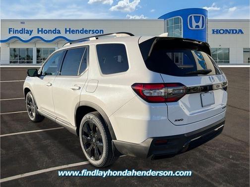 Platinum White Pearl 2026 Honda Pilot Black Edition