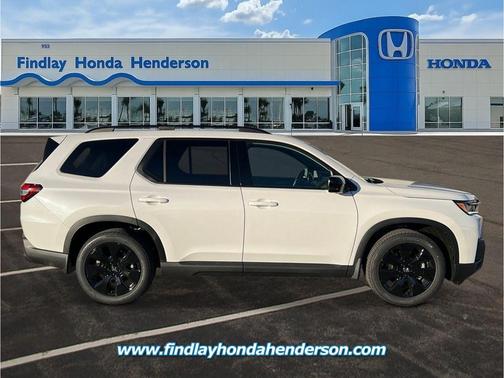 Platinum White Pearl 2026 Honda Pilot Black Edition