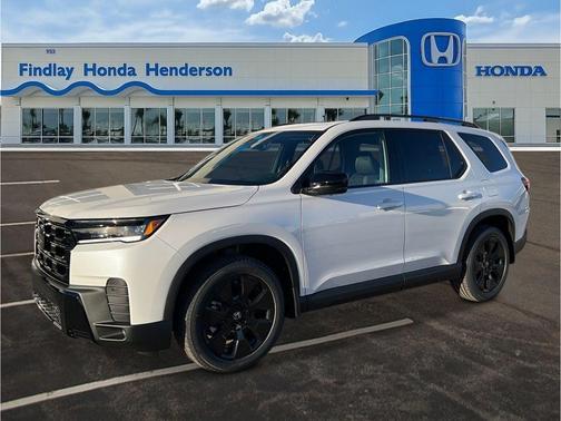 Platinum White Pearl 2026 Honda Pilot Black Edition