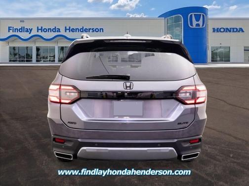 Modern Steel Metallic 2026 Honda Pilot Elite