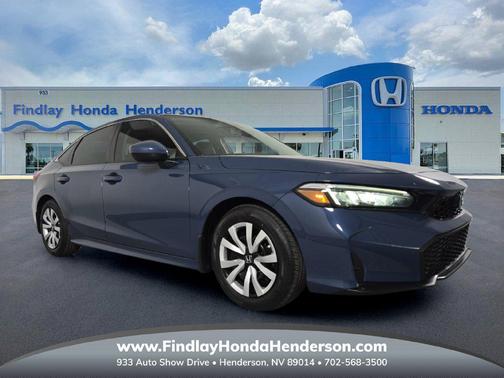 Blue Lagoon Pearl 2026 Honda Civic LX