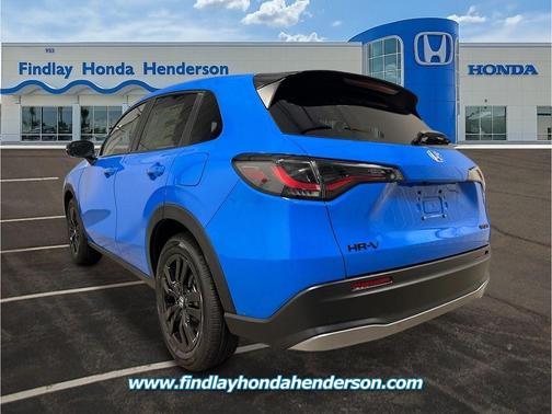 Boost Blue Pearl 2026 Honda HR-V AWD Sport