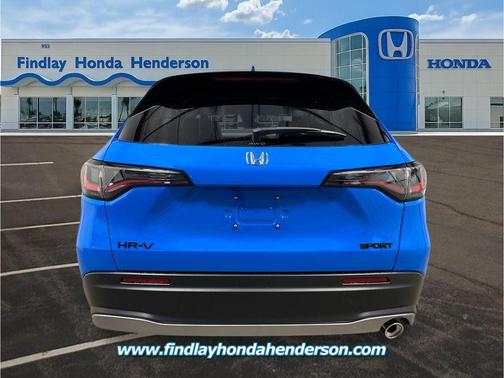 Boost Blue Pearl 2026 Honda HR-V AWD Sport