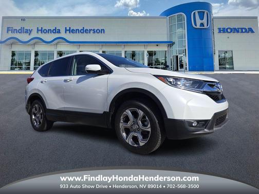 Platinum White Pearl 2019 Honda CR-V EX