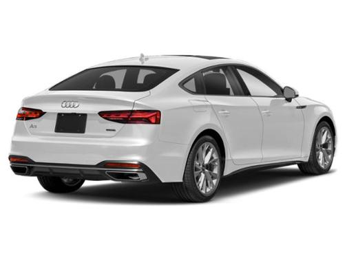 Glacier White Metallic 2021 Audi A5 Sportback 45 S Line Premium