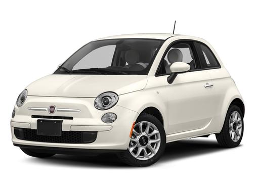 Bianco (White) 2017 FIAT 500 Lounge