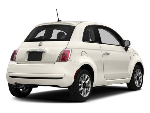 Bianco (White) 2017 FIAT 500 Lounge