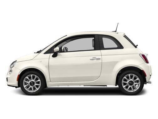 Bianco (White) 2017 FIAT 500 Lounge