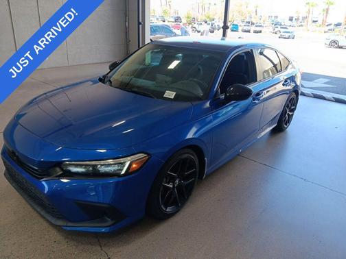 Aegean Blue 2023 Honda Civic Sport