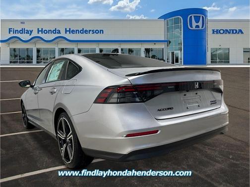 Solar Silver Metallic 2026 Honda Accord Hybrid Sport