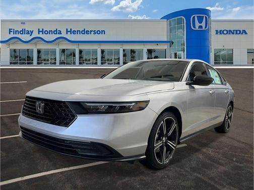 Solar Silver Metallic 2026 Honda Accord Hybrid Sport