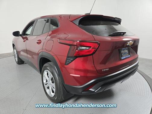 Crimson Metallic 2024 Chevrolet Trax LS