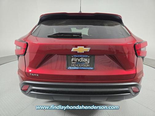 Crimson Metallic 2024 Chevrolet Trax LS