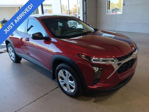 Crimson Metallic 2024 Chevrolet Trax LS