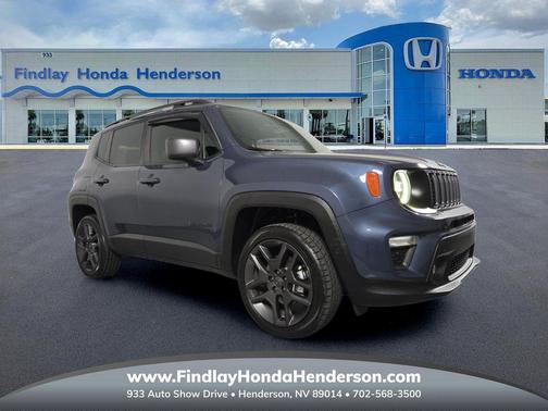 Slate Blue Pearlcoat 2021 Jeep Renegade Latitude