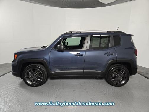 Slate Blue Pearlcoat 2021 Jeep Renegade Latitude